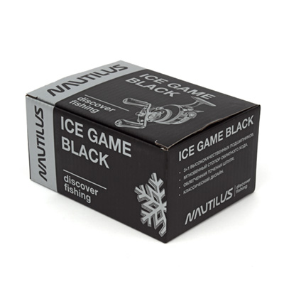 Катушка зимняя Nautilus Ice Game Black