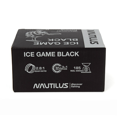 Катушка зимняя Nautilus Ice Game Black